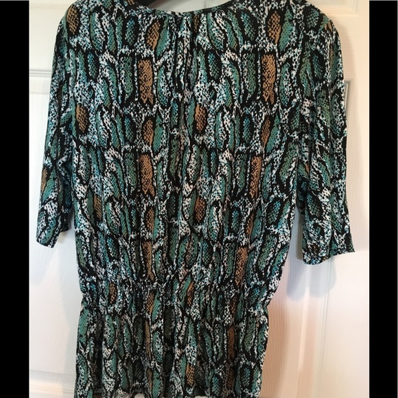 Embellished Snake Print Top - Picture 3 of 5